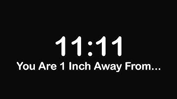 🕊️11:11✨You’re Just 1 Inch Away From Your Breakthrough 💌