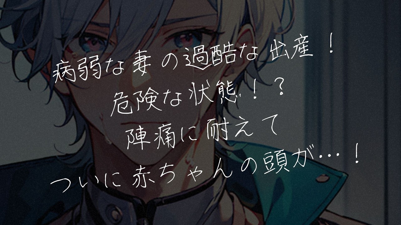【女性向けボイス】病弱な妻の過酷な出産！危険な状態！？陣痛に耐えて赤ちゃんの頭が…！産婦人科医の夫が破水した君に寄り添い感動の出産！【シチュエーションボイス/シチュボ】