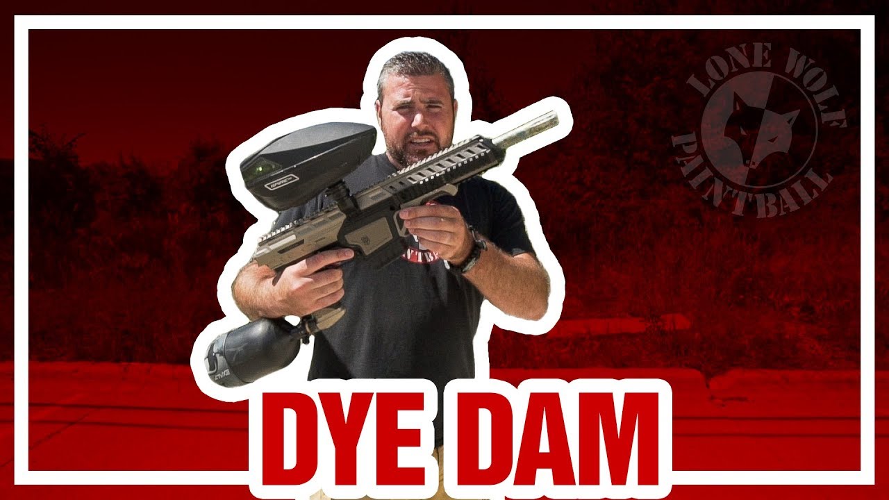 DYE DAM Hopper Fed Test Firing Lone Wolf Paintball Michigan YouTube