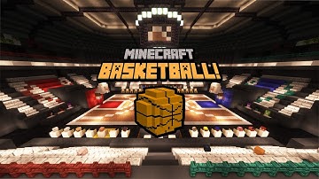Basketball in Vanilla Minecraft!