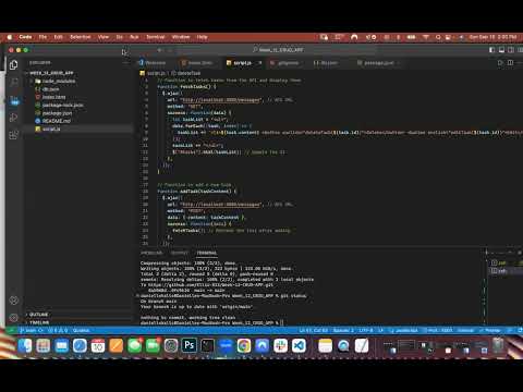 Week 12 Coding Assignment CRUD App