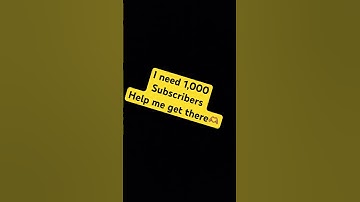 1,000 Subscribers #youtubeshorts #youtube #viral #tiktok #fypシ