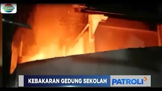 Kebakaran Sekolah di Purwokerto, Api Diduga Berasal Dari Korsleting Listrik - Patroli