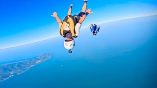 SKYDIVE OLD SCHOOL, FREEFLY BEGINS #OLAV ZIPSER