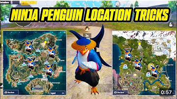 How To Get Ninja Penguin | How To Use Ninja Penguin Location in BGMI/PUBG 4.1 Update AI Teammate