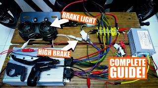 BLDC Controller | High Brake to Brake Light Wiring Guide | Brushless DC Controller