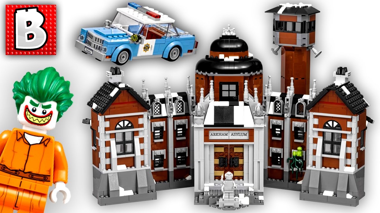 lego batman movie arkham asylum set