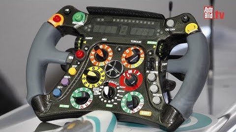 Formel 1 2012 - Michael Schumacher erklärt das Formel 1 Lenkrad