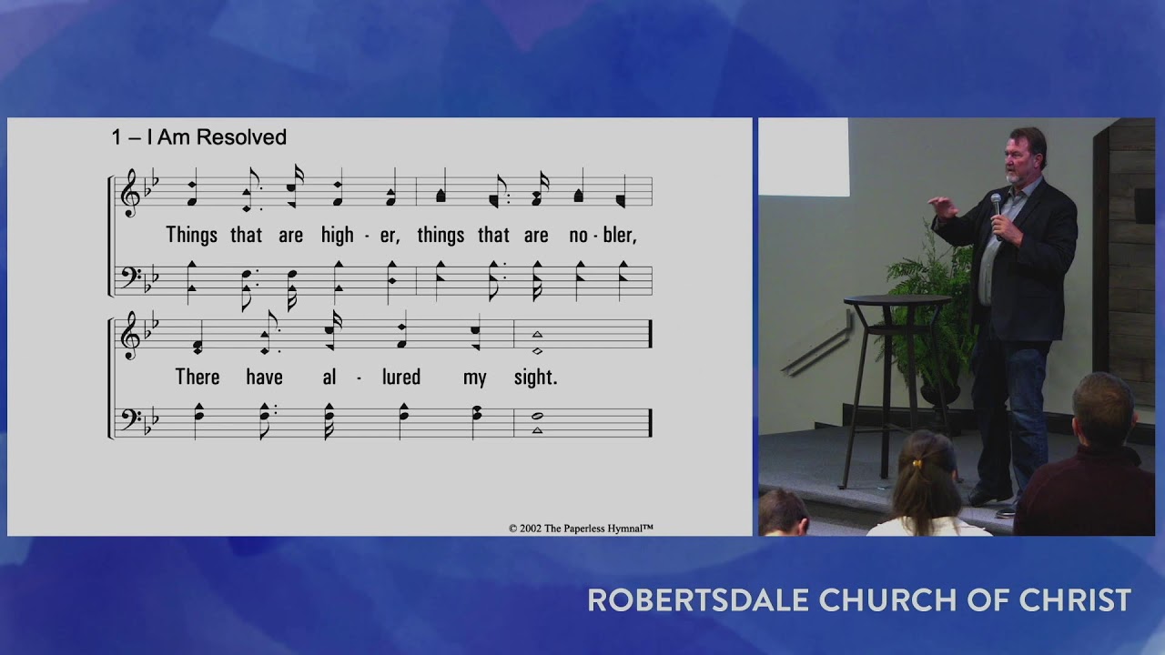 Robertsdale Church of Christ - Taylor Chancey - Going Nowhere Fast