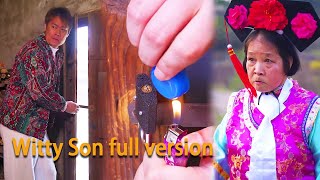 Witty Son full version：Genius Son Picks Locks With Plastic Covers!#GuiGe#hindi #funny#chinese comedy