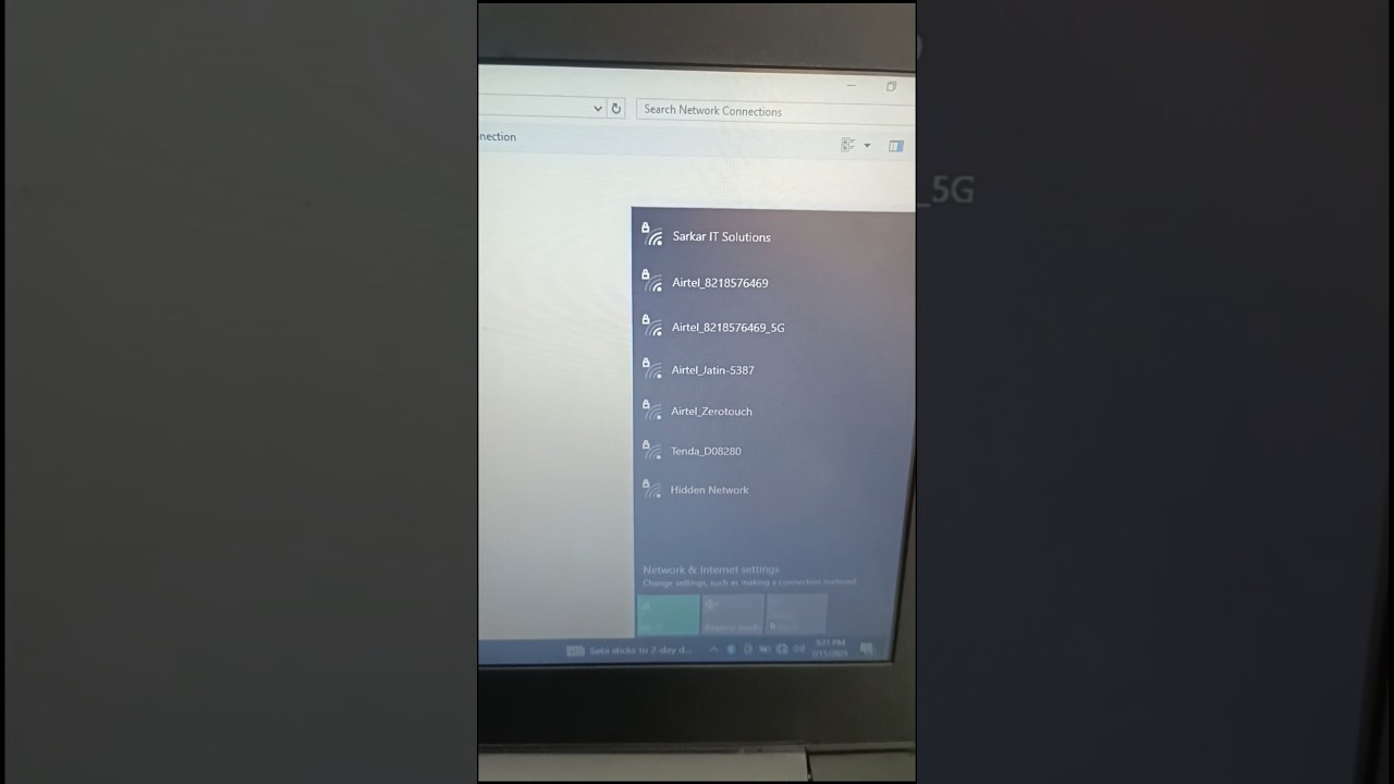 How to solve wifi problem 
