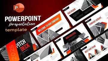 Free Pitch Deck Template View🔥#Powerpoint Presentation Template #animation #pptexpo #slideshow #deck
