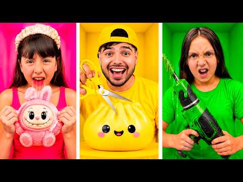 VIVIENDO de UN COLOR con LOS NIÑOS !!