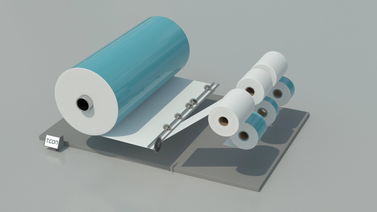 TRIM Optimization with a duplex slitter winder | TRIM SUITE - T.CON