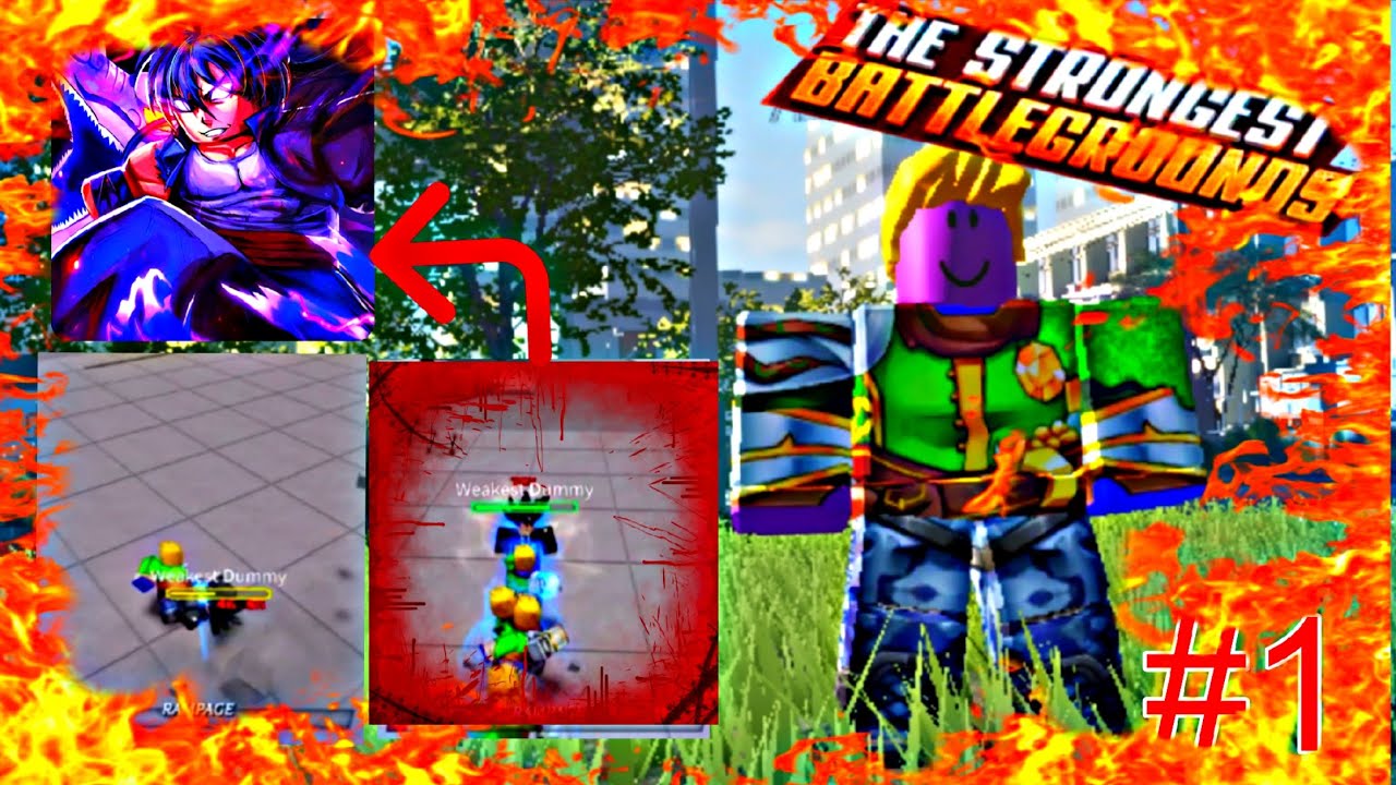Roblox 😱|| STRONGEST BATTLEGROUND 🔥 || gameplay walkthrough 