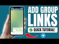 How To Add Telegram Group Links