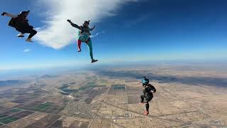 Samantha's 500ty Skydive