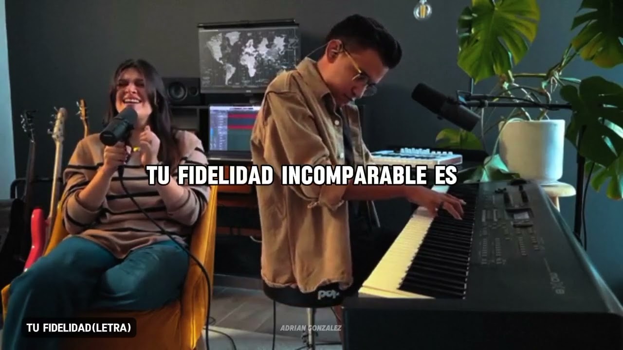 TU MIRADA/TEMPRANO YO TE BUSCARÉ/TU FIDELIDAD/@anayrickyworship ⚡ (LETRA) ADRIÁN GONZÁLEZ ⚡