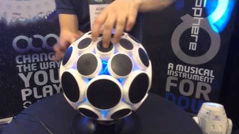 The Alphasphere new midi invention Namm 2014