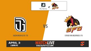 Strive For Greatness vs. Jalen Green Elite (17U) | The Battle x Strive For Greatness - The WarmUp