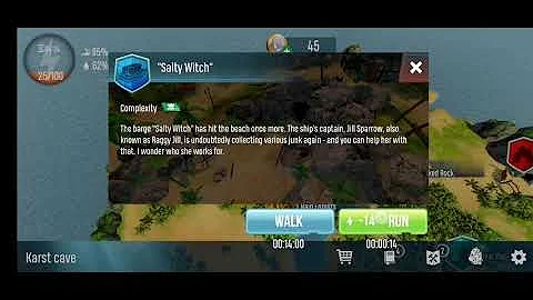 How we exchange with Jill Sparrow in Survivalist :...