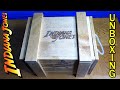 Indiana Jones products crate unboxing - shopDisney, Hallmark, RSVLTS, Loungefly, Funko Games, more