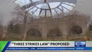 'Three strikes law' proposed for violent crime offenders Net Worth
