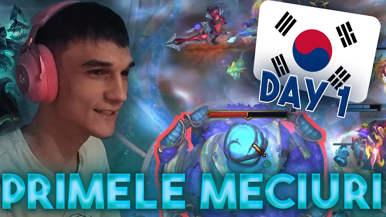 CUM AU FOST PRIMELE MECIURI IN COREEA? | day 1 in KR