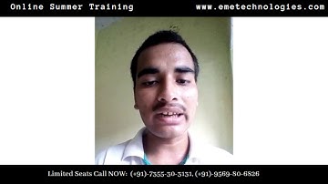 Online PHP Course|Training Feedback|EME Technologies|Rupain Mishra