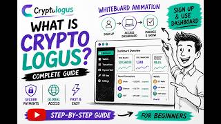 What is Crypto Logus? | Complete Whiteboard Animation Guide (Sign Up + Dashboard Tutorial)