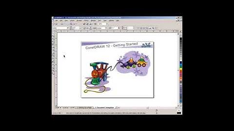 Coreldraw 12|| Document Navigator Bar, Pick Tool, and Zoom Tool