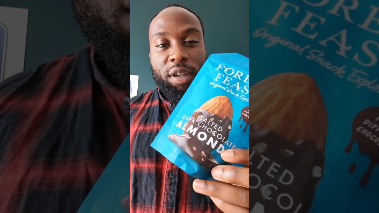 Forest Feast Salted Dark Chocolate Almonds | The Snacker's Digest Review 