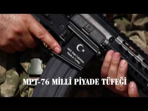 Türkiye'nin ilk Milli Piyade Tüfeği MPT 76 tanıtım filmi