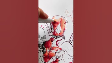 How to BLEND with the CHISEL TIP! ✍🏻👀 #arttutorial