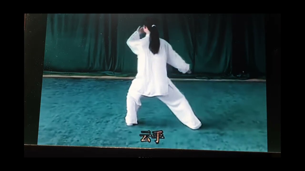 태극권24식 배면 구령