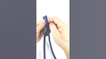 ASMR HOW TO TIE THE MOST USEFUL KNOTS FARMER LOOP #shorts