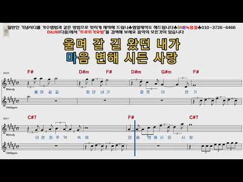 나훈아 천리길 여자키
