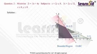 Linear Programming: Solved Example -1