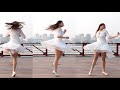 きれいなお姉さんのダンス　美しいターン　スカートひらり　生足　美脚 upskirt