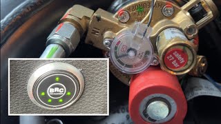 Perché i 4 led livello gpl commutatore BRC lampeggiano?