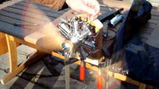 SEIDEL 7-35 RADIAL ENGINE STERNMOTOR UMS