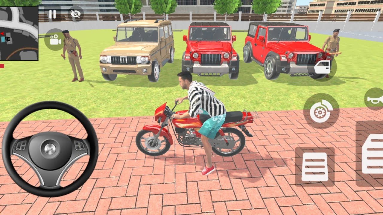 🎮 Franklin order by 2️⃣ Mahindra Thar 1️⃣ Bolero car In Indian 🇮🇳 Bike Theft Auto Simulator 🎮!!!!!!!