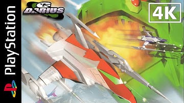 G-Darius (PS1) Playthrough [4K]