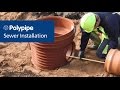 Sewer Installation Time - Plastics vs Concrete Sewer Pipes | Polypipe Civils