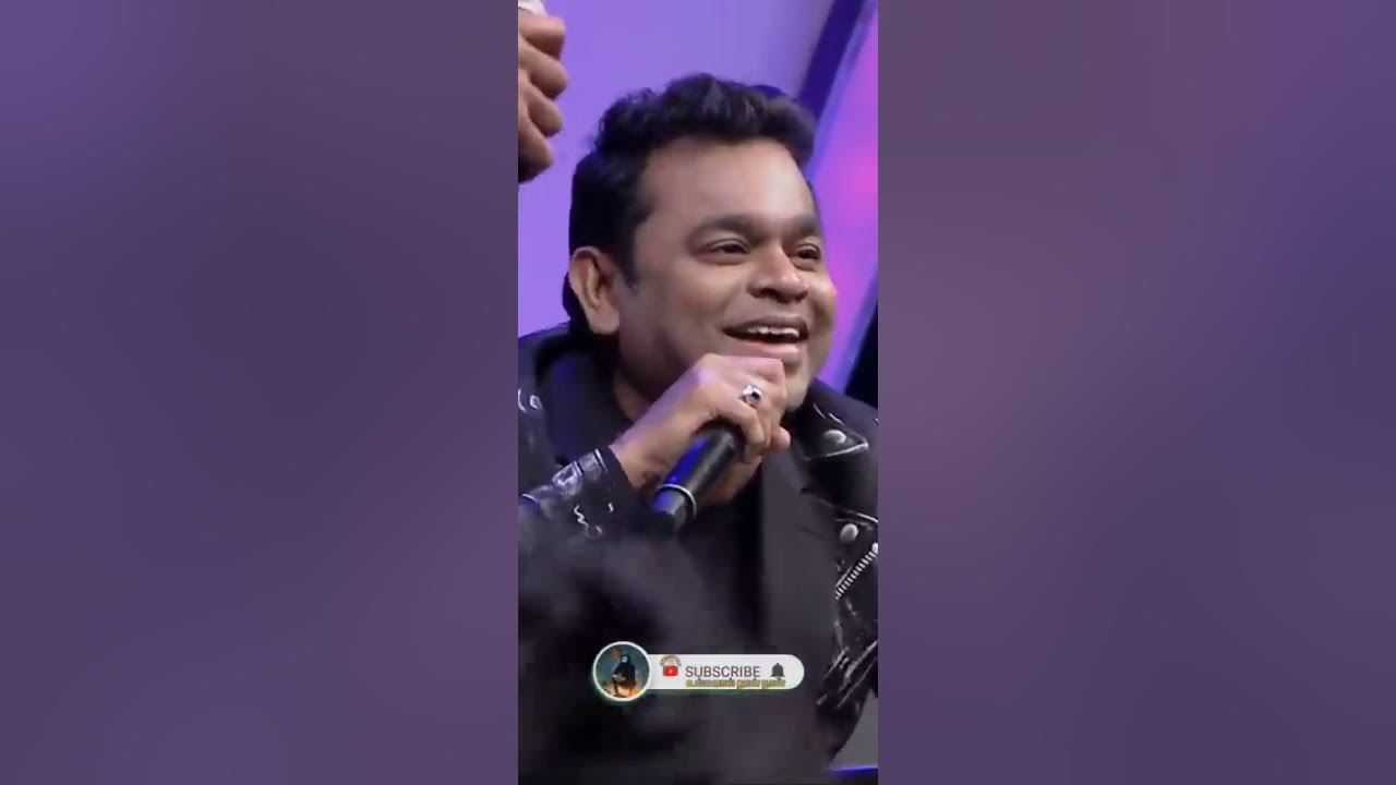 UnniKrishnan Singing video AR Rahman Senthil Ganesh | Full HD #shorts