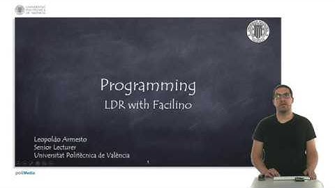 66/74 IoT MOOC Part I: Programming LDR with Facilino