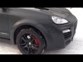Porsche Cayenne Magnum-Черный мат, изменение цвета, покраска дисков.