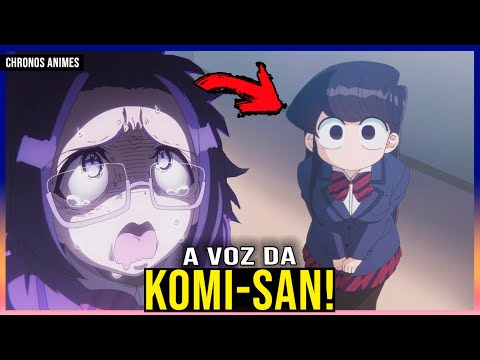 Hoje finalmente foi anunciado o anime de Komi-san?