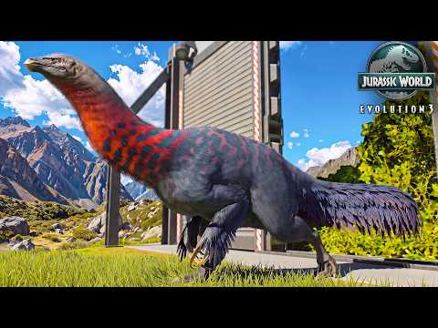 RELEASE ALL NEW DINOSAURS ON ILE SAINT-HUBERT - PREHISTORIC EAST - Jurassic World Evolution 3