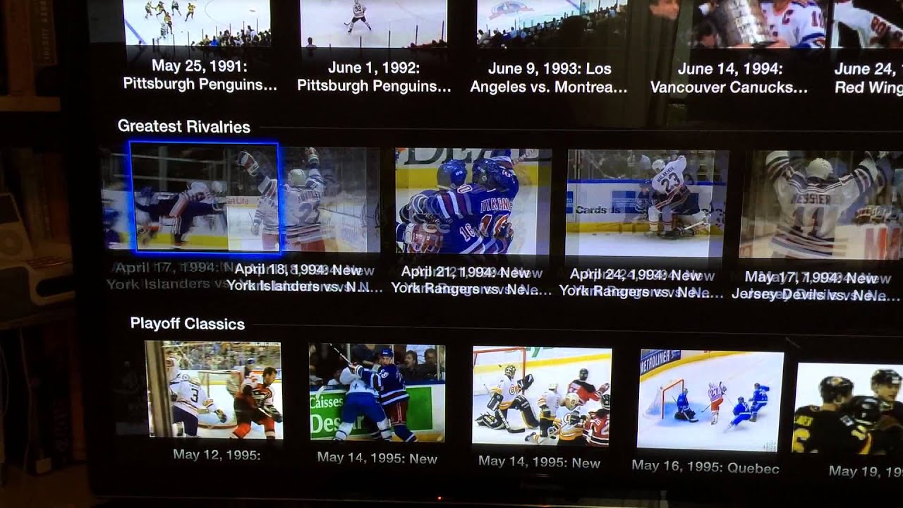 NHL Center Ice Archives YouTube